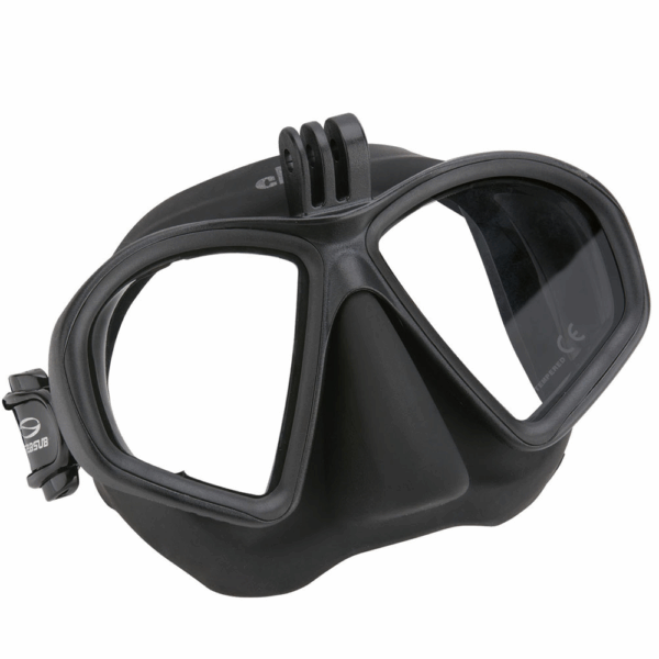 Mascara de Mergulho Click com suporte para Go Pro Seasub