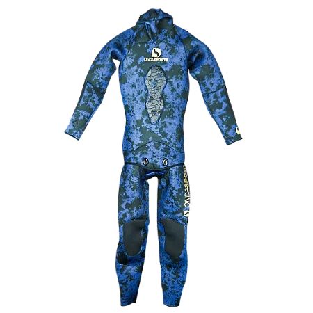 Roupa de Mergulho Onda Sports Neoprene Jako 3mm Camo Blue