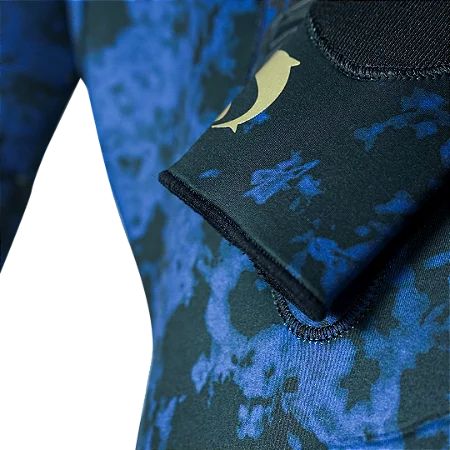 Roupa de Mergulho Onda Sports Neoprene Jako 3mm Camo Blue - Imagem 4