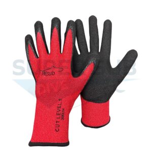 Luva Red Dyneema PkSub Anticorte